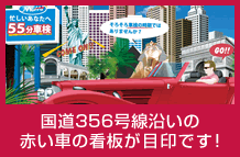 ムカイ自動車柏駅看板